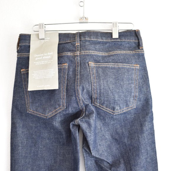 Everlane The Mid Rise Skinny Jean in Dark Indigo - Picture 9 of 10
